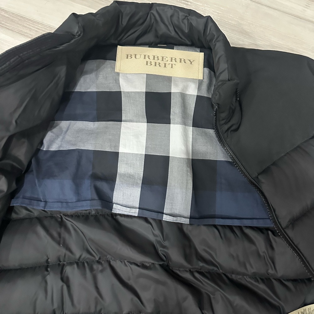Burberry Brit Black Puffer Jacket